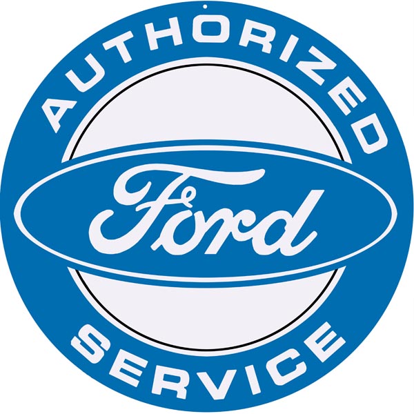 Authorized Ford Service 14x14