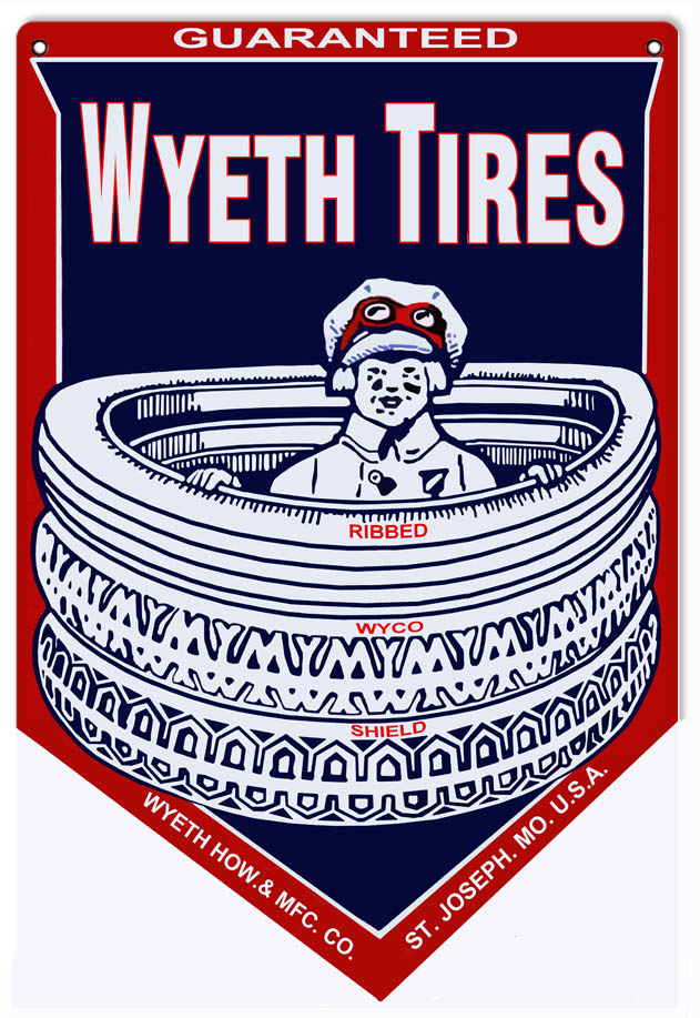 Guaranteed Wyeth Tires 12X18