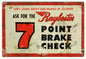 Raybestos Break Check Gas Station 12×18