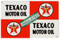 Insulated Texaco Motor Oil 16×24