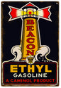 Beacon Ethyl Gasoline 12x18