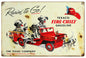 Rarin To Go Texaco Gasoline 12x18