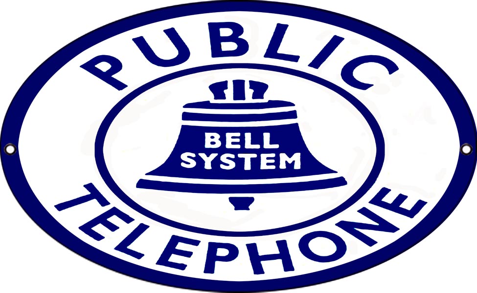 Bell Public Telephone 11X18
