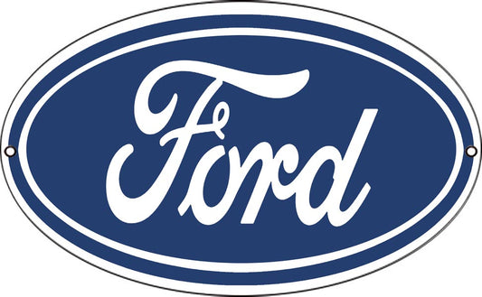 Ford Automobile Vintage Style Metal Sign 11 × 18