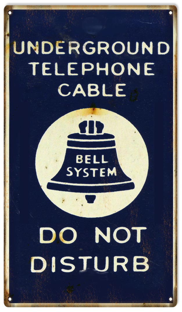 Bell System Underground Cable 8×14