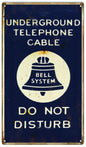 Bell System Underground Cable 8×14
