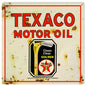 Texaco Golden Motor Oil 16×16