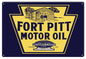 Fort Pitt Motor Oil 12×18
