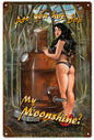 Moonshine Pin Up Girl Bar 16×24