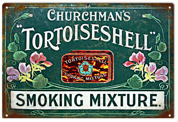 Churchman’s Tortoiseshell Smoking Tobacco 12x18