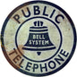 Public Bell System Telephone 14 x 14