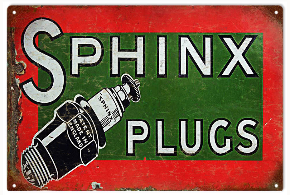 Sphinx Plugs Motor Oil and Gas 12x18