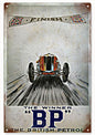 British Petrol BP Motor Oil 12x18