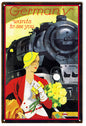 Germany Railroad 12×18
