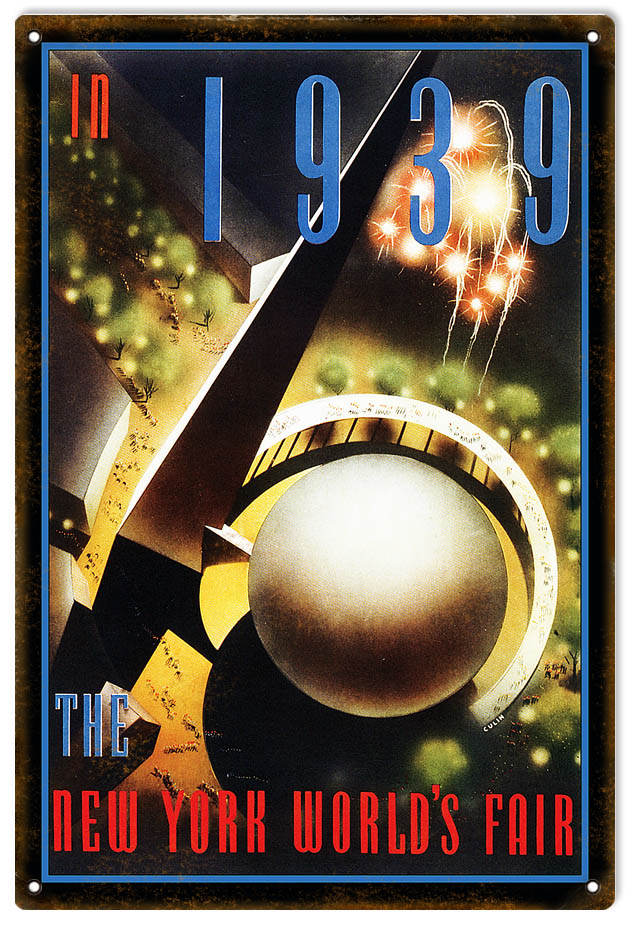 New York Worlds Fair 1939 12×18