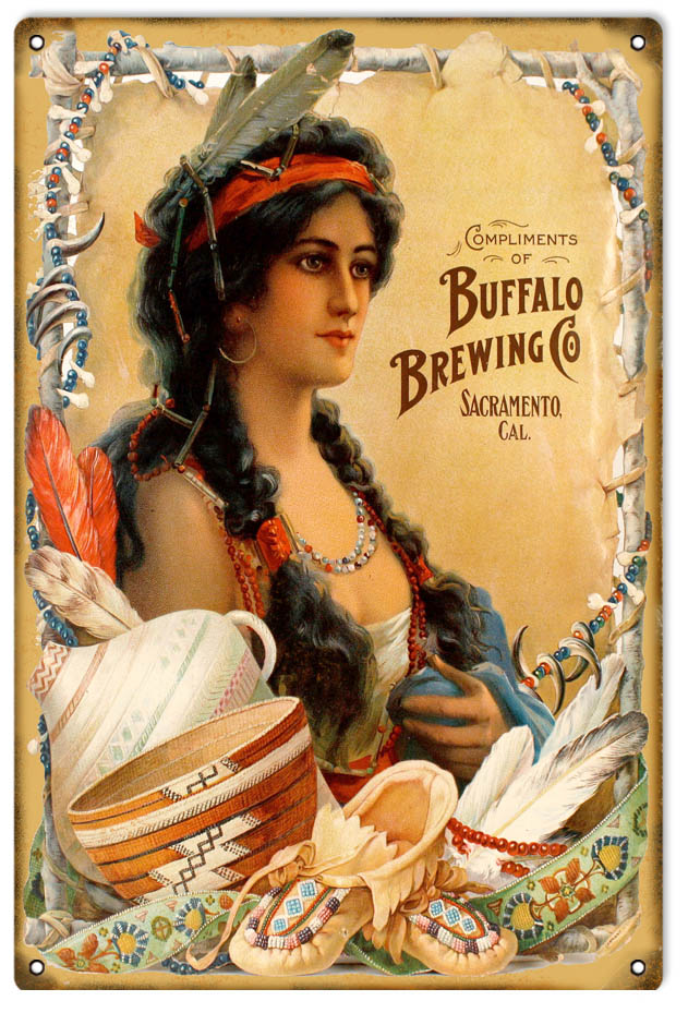 Buffalo Brewing Sacramento 12×18