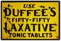Duffees Laxative Tablets 12×18