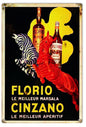 Florio Cinzano Liquor 12×18