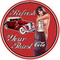 Cola Refresh Pin Up Girl Bar 24x24