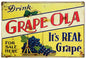 Grape Cola Real Grape 12x18