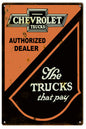 Chevrolet The Trucks That Pay 12x18