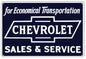 Economical Transportation Chevrolet 12″x18″