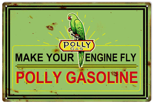 Your Engine Fly Gasoline 12x18