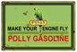 Your Engine Fly Gasoline 16×24
