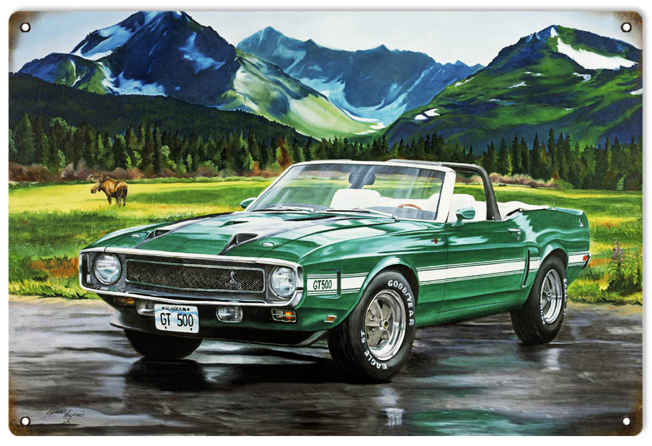 Mustang GT 500 Donna Wayman-Mauer 12x18