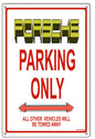 Porsche Parking Only 12×18