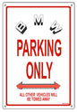 BMW Parking Only 12x18