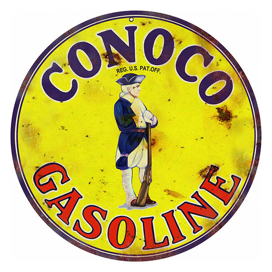 Conoco Gasoline 24 x 24