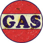 Gas Red Motor Oil 14 x 14