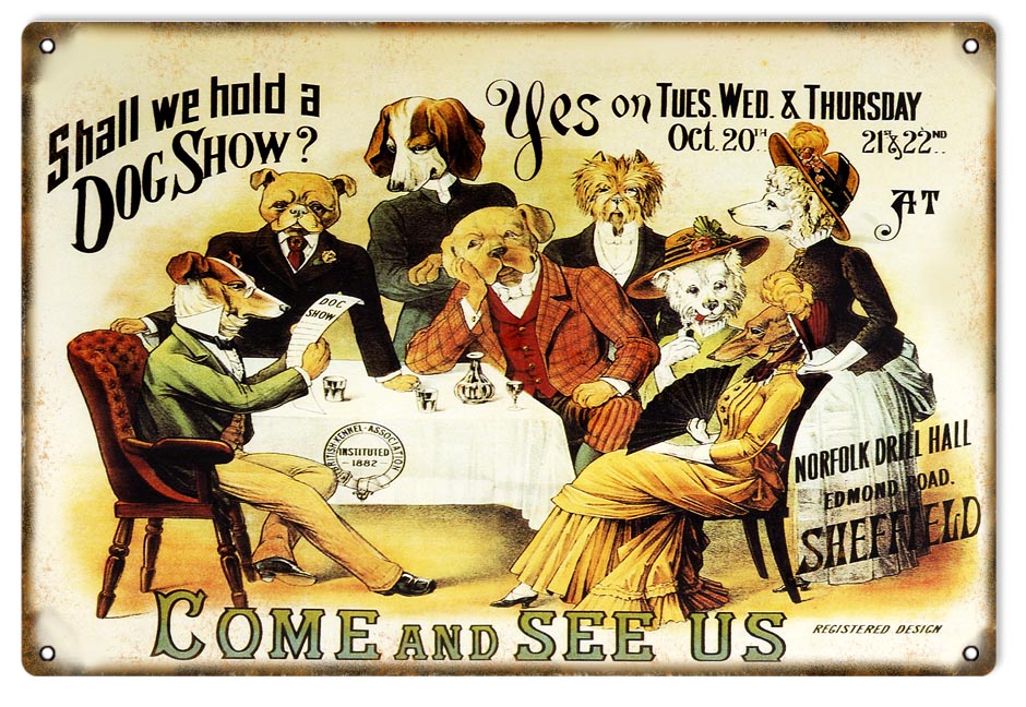 Shefneld Dog Show 12x18