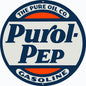 Pure Purol Pep Gasoline 18 x 18