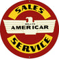Americar Sales Service 18x18