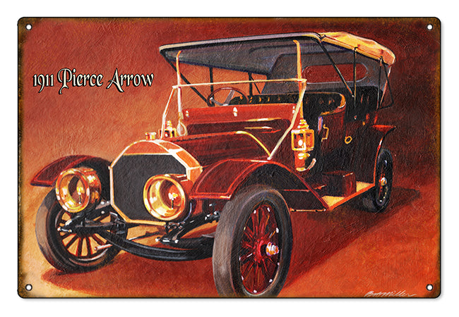Pierce Arrow Classic Car 12X18