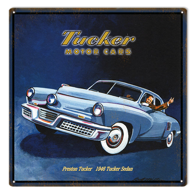 Preston Tucker 1948 Tucker Sedan 12x12