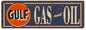 Gulf Gas & Oil 6″ x 18″