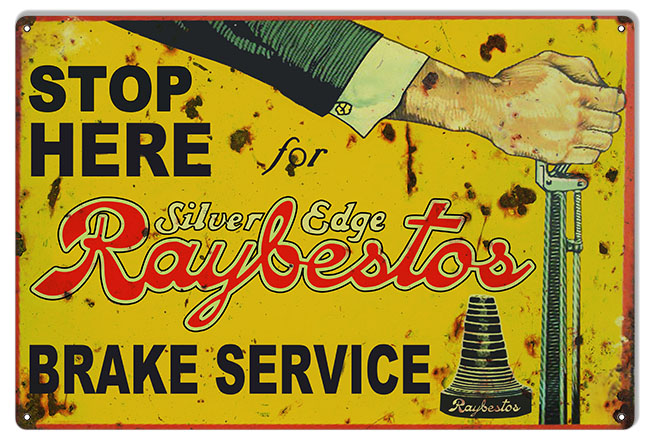 Stop Here Raybestos 12x18