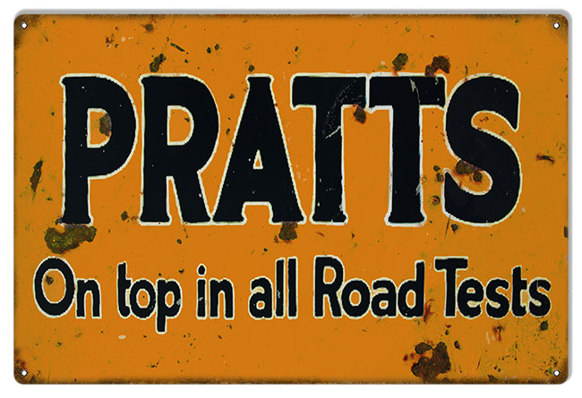 Pratts On Top in all Road Tests 12x18
