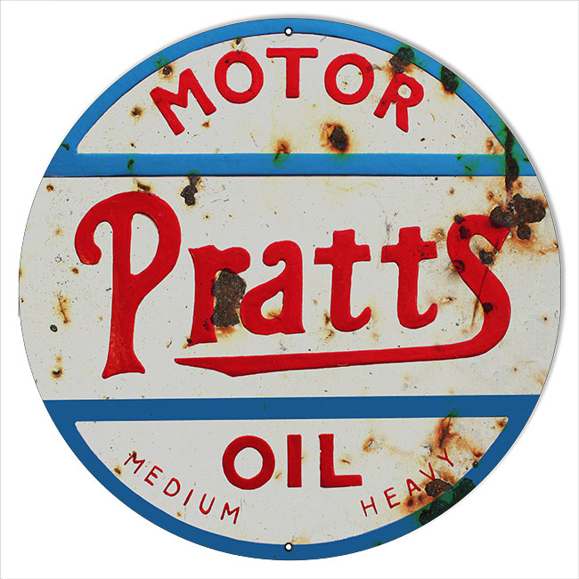 Pratts Motor Oil 18 x 18