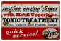 Quick Service Tonic Treatment Mobil 16×24