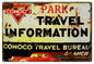 Conoco Travel Bureau 12x18