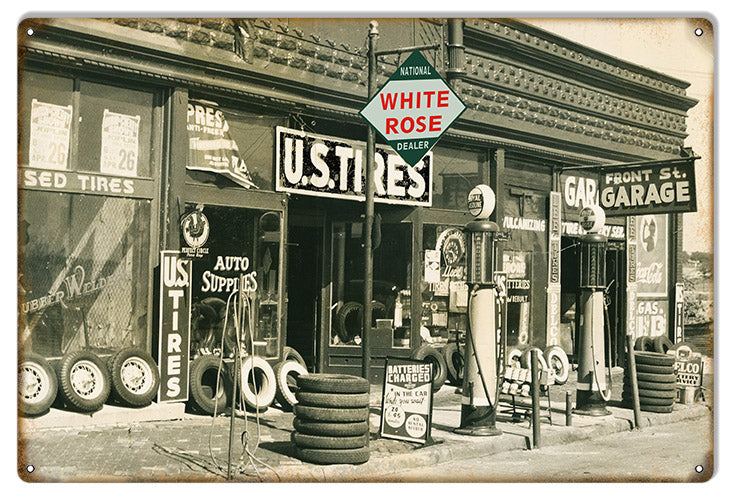 White Rose Tires Dealer 12X18