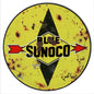 Blue Sunoco Motor Oil 14 x 14