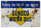 Prolong Your Engine Sunoco Motor Oil 12x18