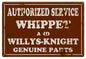 Whippet Willys Knight Service 12x18
