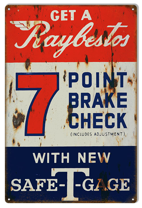 Raybestos 7 Point Brake Check 12x18