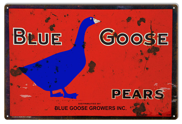 Blue Goose Pears 12x18